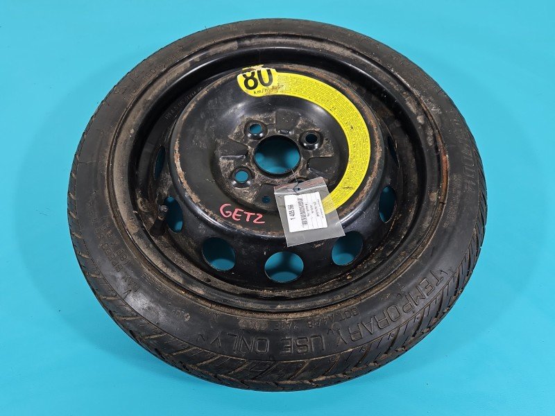 Koło zapasowe 14" dojazdowe dojazdówka Hyundai Getz R14 4X100 105/70