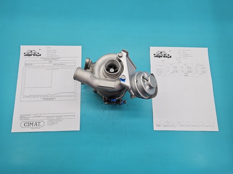 Turbosprężarka Regenerowana Opel Meriva A 49131-06003, 4170705, 897300-0923 1.7 cdti 101KM Turbosprężarka Regenerowana Opel Meriva A 49131-06003, 4170705, 897300-0923 1.7 cdti 101KM