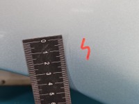 Błotnik przód prawy Peugeot 206 EYLC