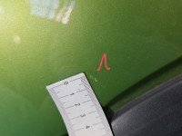 Błotnik przód lewy Opel Zafira A seledynowy Z 384