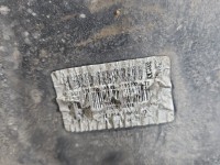 Zderzak tył Toyota Proace City biały EWP HB