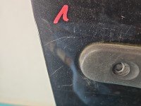 DRZWI PRZÓD PRAWE PASAŻERA Ford Fiesta Mk6 5d czarny D2