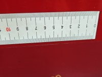 Drzwi tył lewe Vw Passat B7 sedan 4d czerwony ly3d