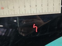 Błotnik przód lewy Mazda Cx-7 czarny A3F