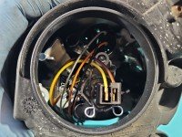 Halogen prawy Fiat 500 07-20