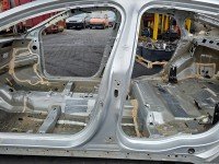 Próg lewy SŁUPEK ŚRODKOWY B Ford Fusion USA 2012-2020 sedan 4d srebrny