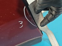DRZWI PRZÓD PRAWE PASAŻERA Volvo XC60 I 08- 5d 702-00 FLAMENCO RED