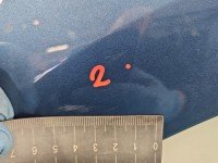 Błotnik przód lewy Citroen C4 Grand picasso I 06-13 błękitny KGQ