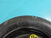Koło zapasowe 15" dojazdowe dojazdówka Vw Golf III Rozstaw śrub: 4x100, Continental, 125 mm, Profil opony: 70, 4x100 125/70/R15