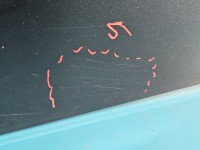 Drzwi tył prawe Toyota Auris I HB 5d 1G3