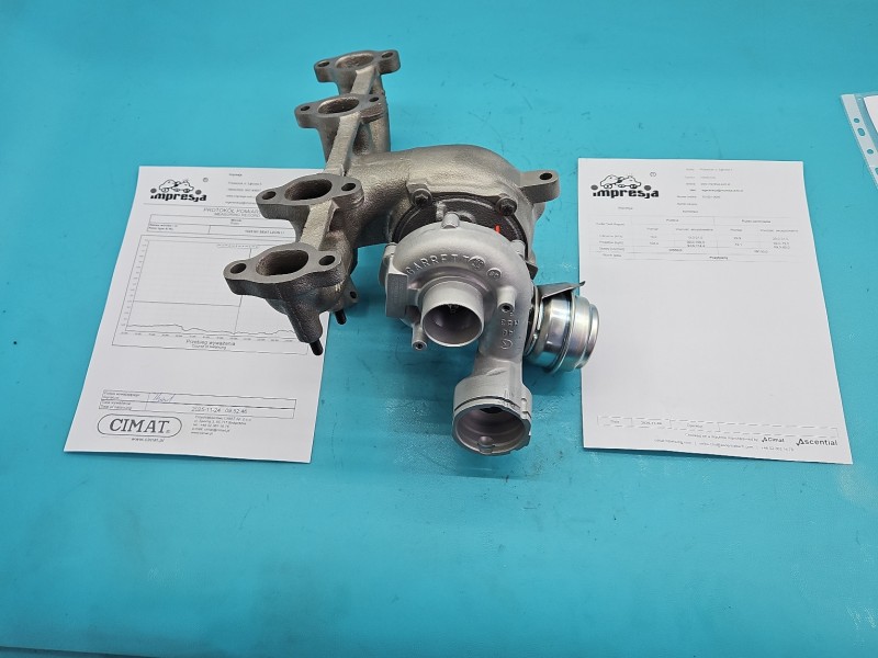 Turbosprężarka Regenerowana Seat Leon I Toledo II 721021-5, 6A30332530166, 03G253016G 1.9 tdi 150KM