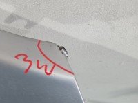 Błotnik przód prawy Kia Ceed I 06- srebrny