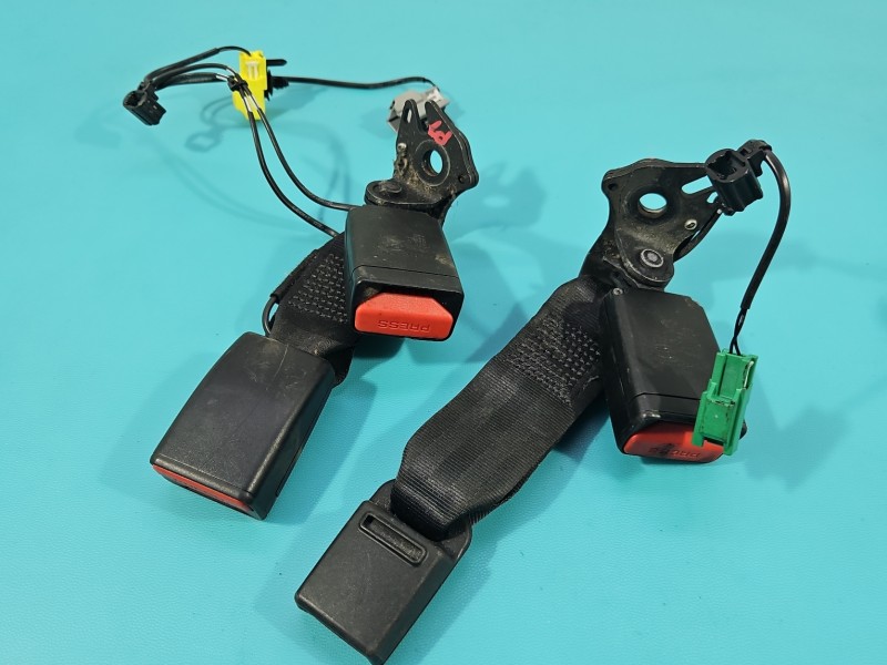 Pas bezpieczeństwa tył lewy Jaguar, Europejska, Klamry Spinki pasów tył, komplet, GX73-613K22-AC, GX73-613K21-AC JAGUAR XF...