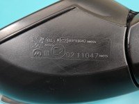 Lusterko lewe pin Peugeot 208 I HB grafitowy KTPD 5d europa