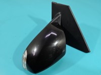 Lusterko lewe Renault Megane III czarny, elektryczny, Kod lakieru: NV676, składane elektrycznie, 10pin czarny NV676...