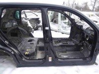 Próg prawy SŁUPEK ŚRODKOWY B Vw Tiguan I 07- HB 5d czarny C9X