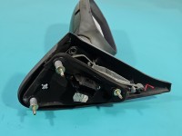 Lusterko lewe Renault Megane I zielony, malowana, elektryczny, 5pin, wyblaknięty lakier europa