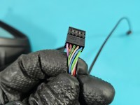 Lusterko lewe Mercedes W213 elektryczny, Europejska, Kod lakieru: 040, Składane elektrycznie, 10+8+1+1 pin europa