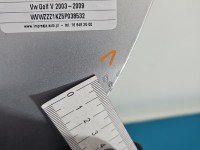 Drzwi tył lewe Vw Golf V HB 5d srebrny