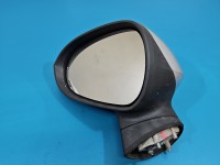 Lusterko lewe Seat Ibiza IV 6J srebrny, malowana, elektryczny, Producent części: Seat, Europejska, Kod lakieru: LS7Y,...