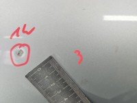 Drzwi tył lewe Mercedes W169 HB 5d 761