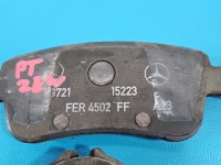 Tarcze hamulcowe tył klocki Mercedes GL II X166 4.7 V8 278928