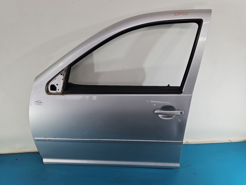 DRZWI PRZÓD LEWE KIEROWCY Vw Golf IV 5d srebrny LA7W