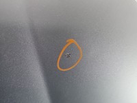 Maska przednia Vw Golf V srebrny LA7W