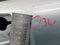 DRZWI PRZÓD LEWE KIEROWCY Peugeot 207 2d srebrny