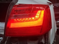 Lampa tył prawa Producent części: Audi, Uszkodzona obudowa i klosz , Przerobiona na EU AUDI A6 C7 sedan