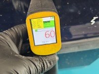 Drzwi tył lewe Ford Fusion HB 5d granatowy JU2