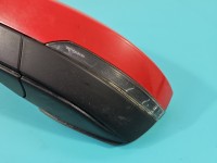 Lusterko lewe Skoda Octavia III elektryczny, Europejska, Kod lakieru: LF3K, Regulowane elektrycznie, składane ręcznie 6 pin...