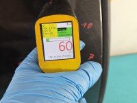 Drzwi tył prawe Peugeot 308 II T9 kombi 5d brązowy KKSD