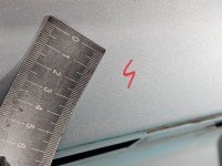 Klapa tył Mercedes W169 HB 5d srebrny 761