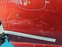 DRZWI PRZÓD LEWE KIEROWCY Dacia Sandero I 08-12 5d bordowy TEB76