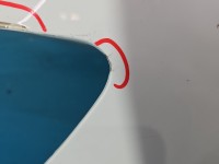 Błotnik przód lewy Vw Touran II LC9A