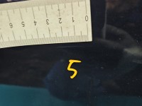 Drzwi tył prawe Bmw f10 f11 sedan 4d A89 Imperialblau Brillanteffekt Metallic