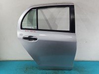 Drzwi tył prawe Toyota Yaris II HB 5d srebrny 1E7