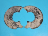 Tarcze hamulcowe przód klocki Skoda Octavia II 1.9 tdi (BXE) tarcze z klockami hamulcowymi brembo i osłonami tarcz