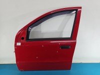 DRZWI PRZÓD LEWE KIEROWCY Fiat Panda II 5d czerwony 111/A