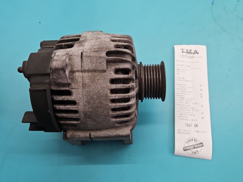 TEST Alternator Renault Megane II 8200290215, 2542818D 1.9 dci