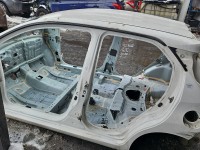 Próg lewy SŁUPEK ŚRODKOWY B Toyota Aygo II 14-22 HB 5d biały 068