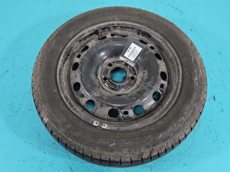 Koło zapasowe 15" dojazdowe dojazdówka Skoda Rapid Rozstaw śrub: 5x100, Dunlop, 185 mm, Profil opony: 60, 185 60 R15 DUNLOP...