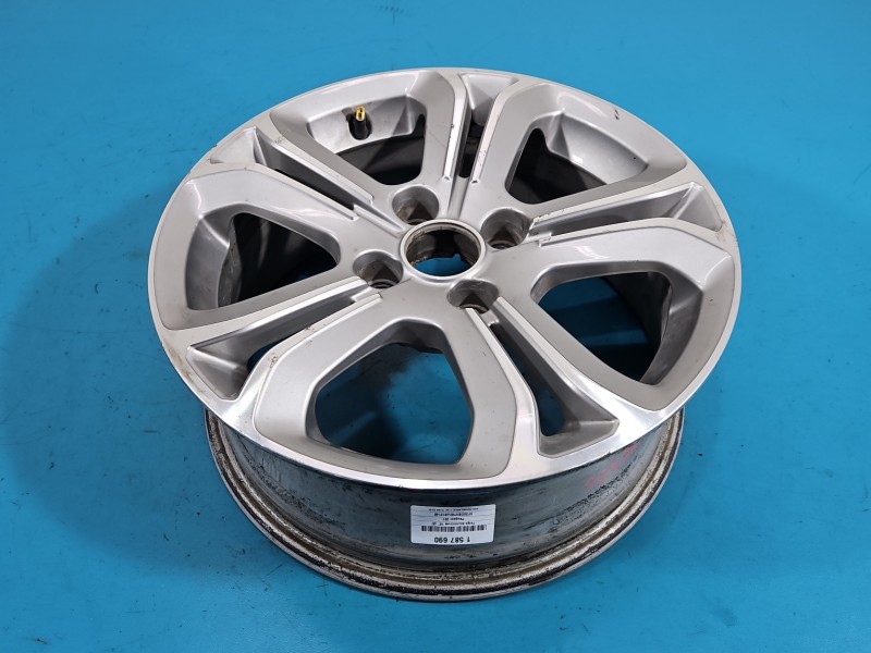 Felga aluminiowa 16" Peugeot 301 alufelga 9673773677