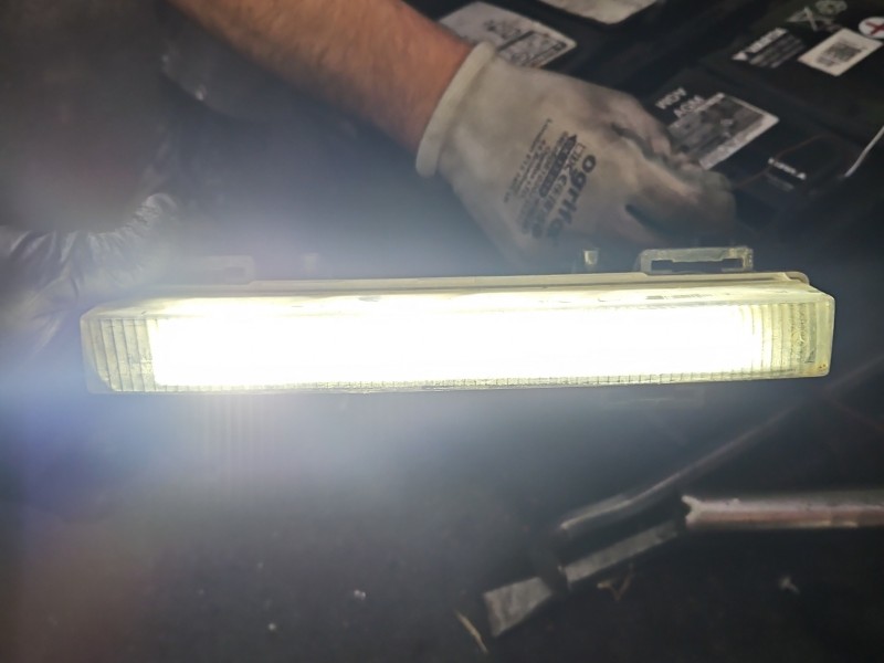 Światło jazdy dziennej prawe Mercedes GL II X166 A2049065501