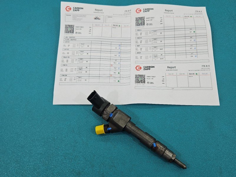 TESTOWANY Wtryskiwacz Volvo V40 S40 I 0445110021, 7700111014 1.9 dci