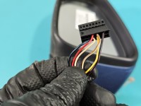 Lusterko lewe Vw Touran I 6pin NIEBIESKI LR5T europa