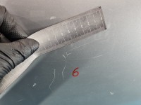 Drzwi tył lewe Mitsubishi Outlander II HB 5d srebrny A31