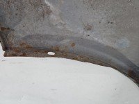 Błotnik przód prawy Audi A6 C5 srebrny LY7W