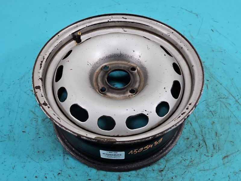 Felga stalowa 15" Peugeot Partner II Szerokość felgi: 6.5", Rozstaw śrub: 4x108, PEUGEOT, 4X108 6,5J ET27